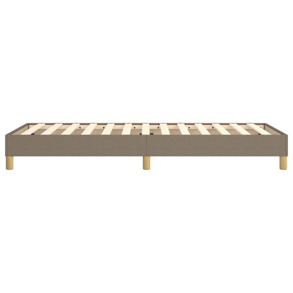 Struttura Letto a Rete a Molle Tortora 90x200 cm Tessuto | homemem39