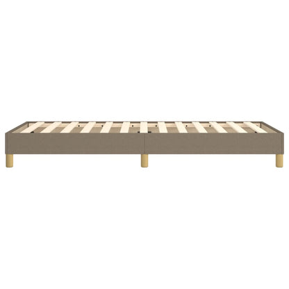 Struttura Letto a Rete a Molle Tortora 100x200 cm in Tessuto | homemem39