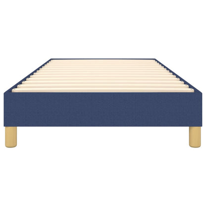 Struttura Letto a Rete a Molle Blu 100x200 cm in Tessuto | homemem39