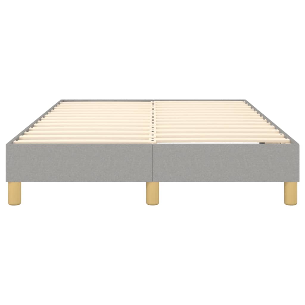 Struttura Letto a Rete a Molle Grigio Chiaro 120x200 cm Tessuto | homemem39