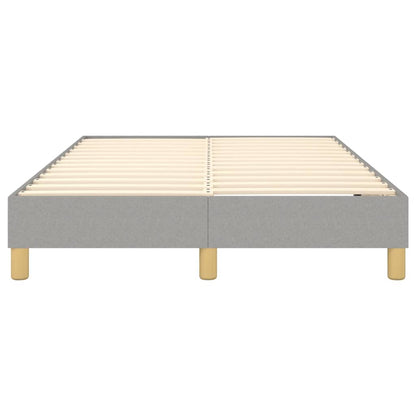 Struttura Letto a Rete a Molle Grigio Chiaro 120x200 cm Tessuto | homemem39