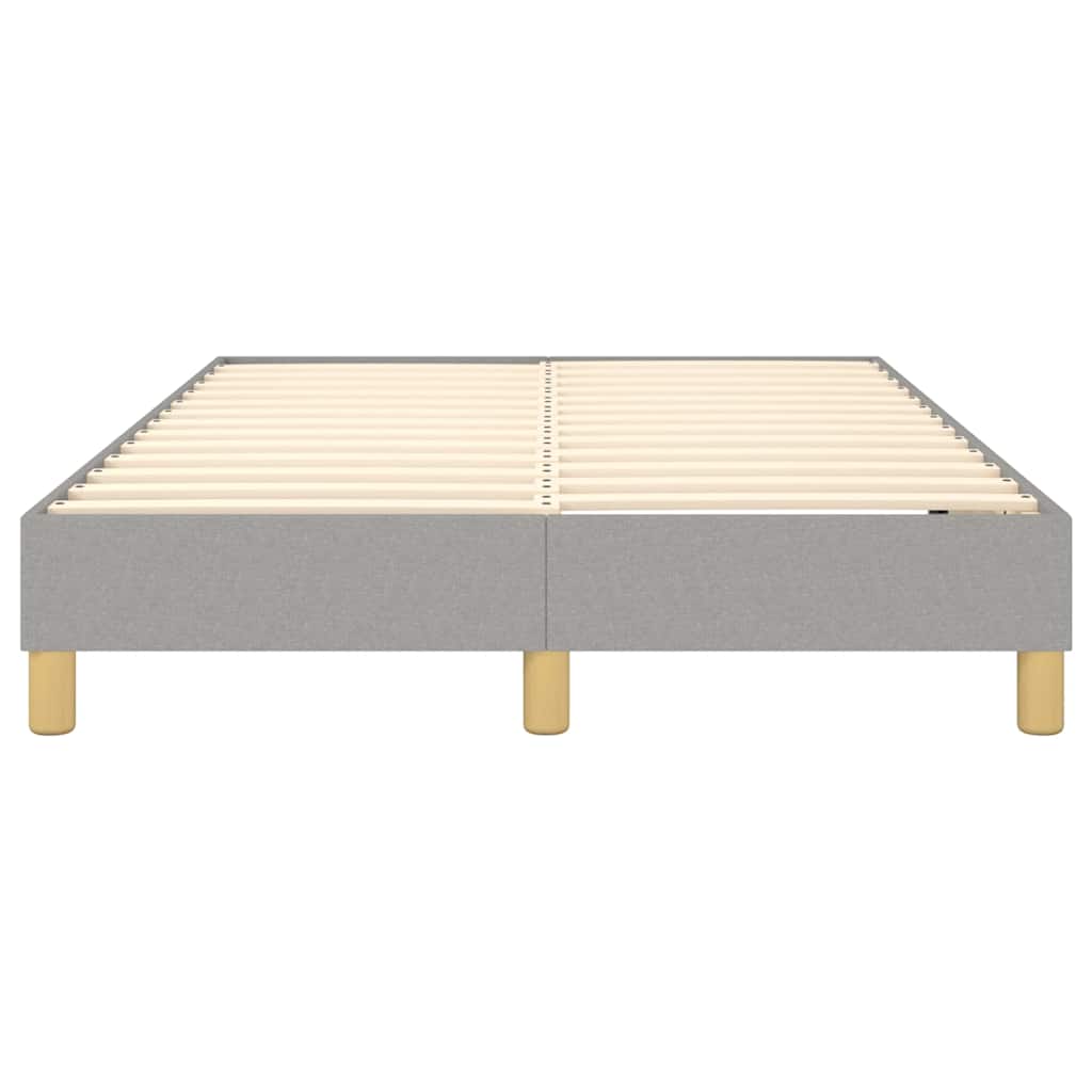Struttura Letto a Rete a Molle Grigio Chiaro 120x200 cm Tessuto