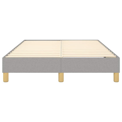 Struttura Letto a Rete a Molle Grigio Chiaro 120x200 cm Tessuto