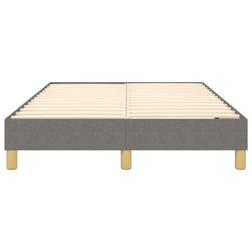 Struttura Letto a Rete a Molle Grigio Scuro 120x200 cm Tessuto | homemem39