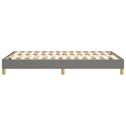 Struttura Letto a Rete a Molle Grigio Scuro 120x200 cm Tessuto | homemem39