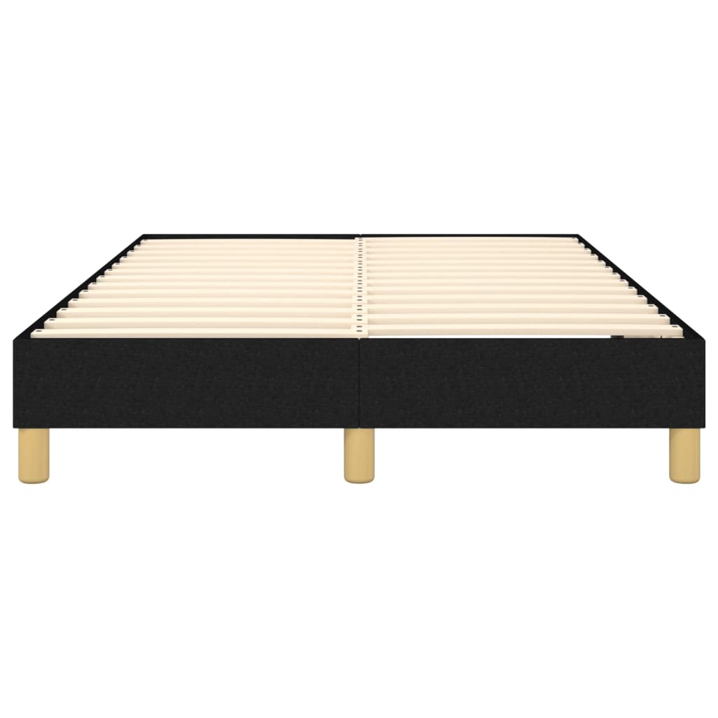 Struttura Letto a Rete a Molle Nero 120x200 cm Tessuto | homemem39