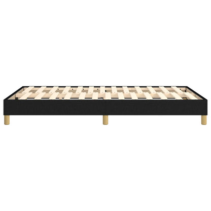 Struttura Letto a Rete a Molle Nero 120x200 cm Tessuto | homemem39