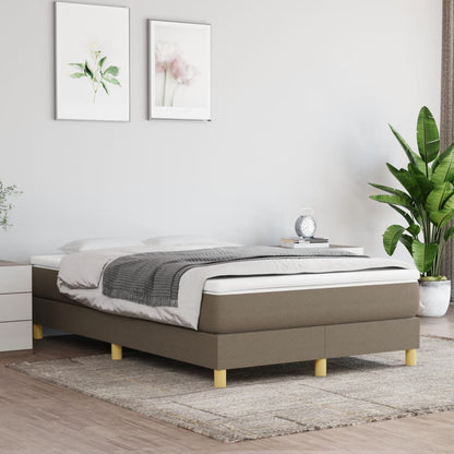 Struttura Letto a Rete a Molle Tortora 120x200 cm Tessuto | homemem39