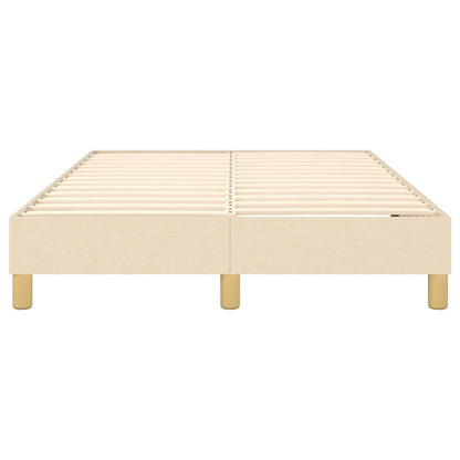 Struttura Letto a Rete a Molle Crema 120x200 cm Tessuto | homemem39