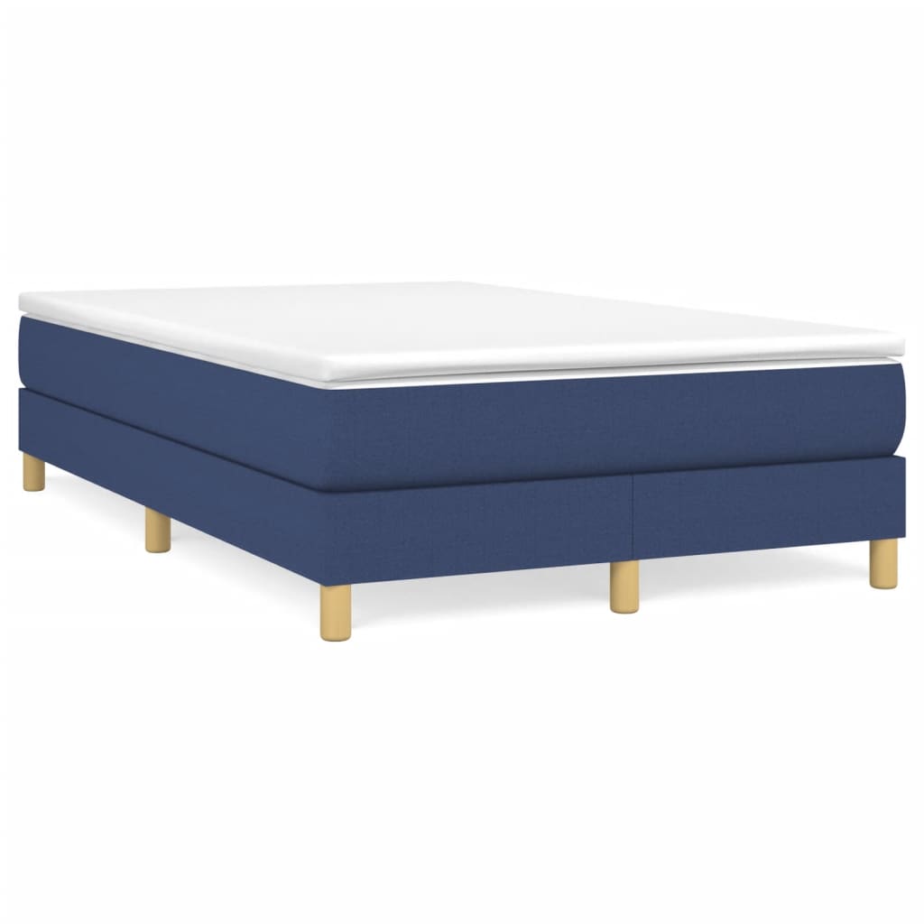 Struttura Letto a Rete a Molle Blu 120x200 cm in Tessuto | homemem39
