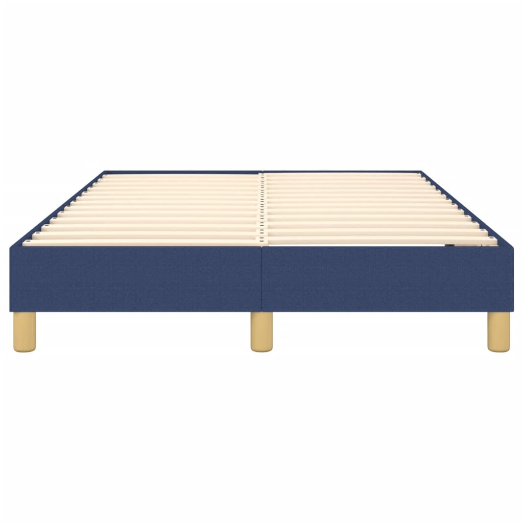 Struttura Letto a Rete a Molle Blu 120x200 cm in Tessuto | homemem39