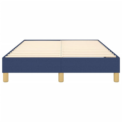Struttura Letto a Rete a Molle Blu 120x200 cm in Tessuto | homemem39