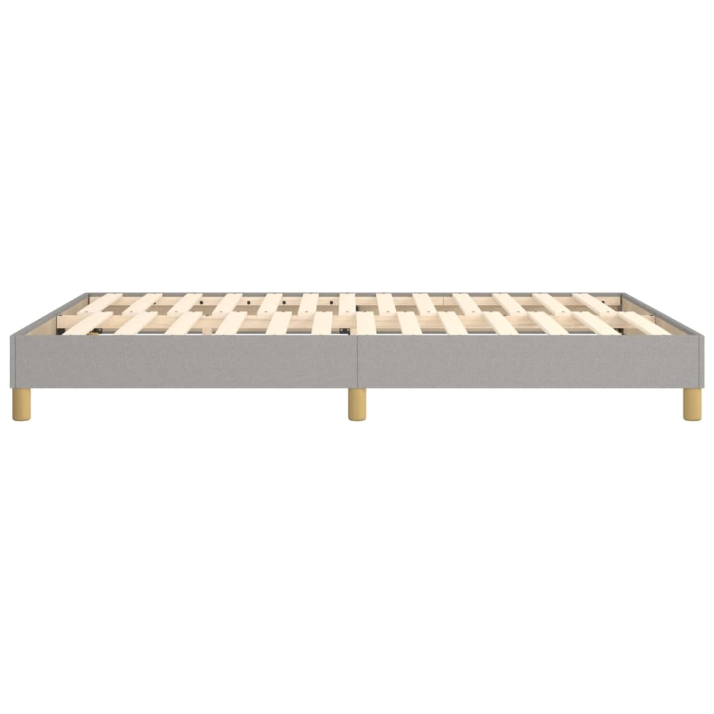 Struttura Letto a Rete a Molle Grigio Chiaro 140x190 cm Tessuto | homemem39