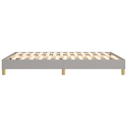Struttura Letto a Rete a Molle Grigio Chiaro 140x190 cm Tessuto | homemem39