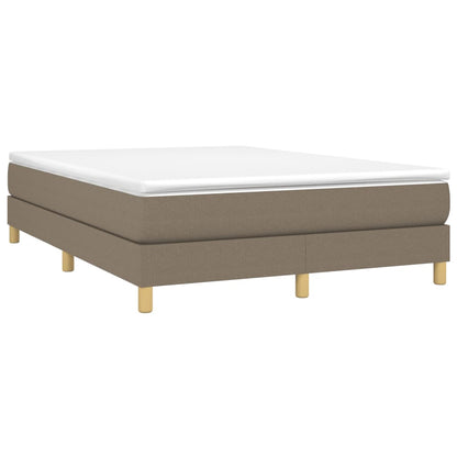 Struttura Letto a Rete a Molle Tortora 140x190 cm in Tessuto | homemem39