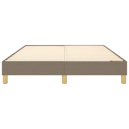 Struttura Letto a Rete a Molle Tortora 140x190 cm in Tessuto | homemem39