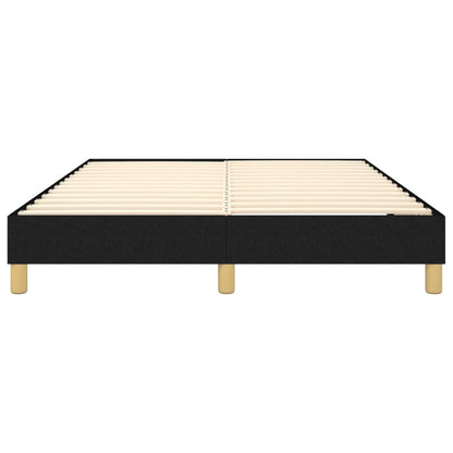Struttura Letto a Rete a Molle Nero 140x200 cm in Tessuto | homemem39