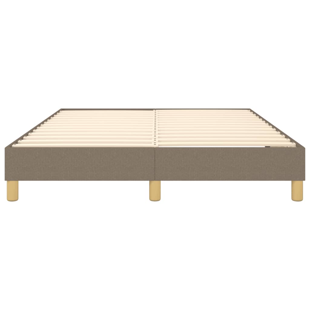Struttura Letto a Rete a Molle Tortora 140x200 cm in Tessuto | homemem39