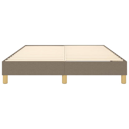 Struttura Letto a Rete a Molle Tortora 140x200 cm in Tessuto | homemem39
