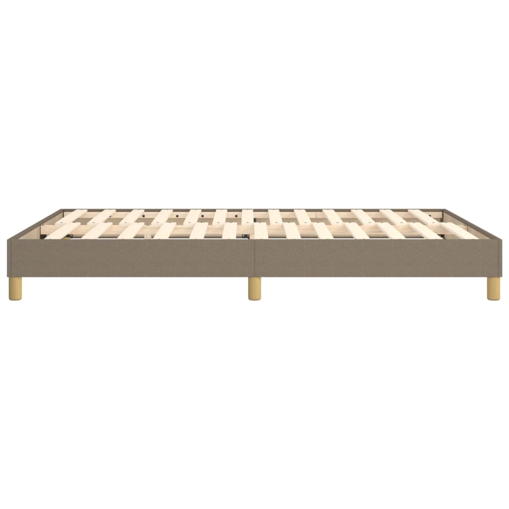 Struttura Letto a Rete a Molle Tortora 140x200 cm in Tessuto | homemem39