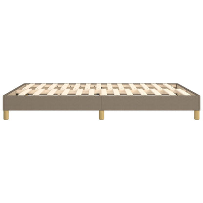Struttura Letto a Rete a Molle Tortora 140x200 cm in Tessuto | homemem39