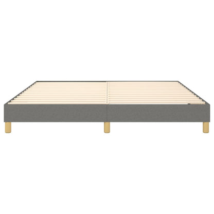 Struttura Letto a Rete a Molle Grigio Scuro 160x200 cm Tessuto | homemem39