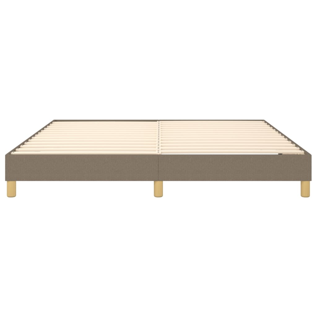 Struttura Letto a Rete a Molle Tortora 160x200 cm in Tessuto | homemem39