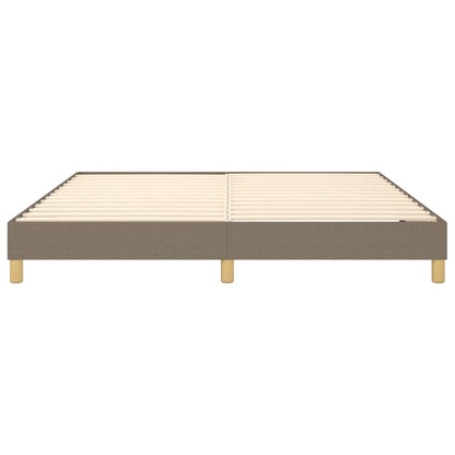 Struttura Letto a Rete a Molle Tortora 160x200 cm in Tessuto | homemem39