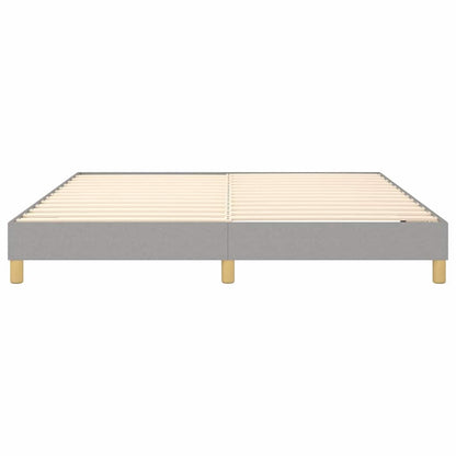 Struttura Letto a Rete a Molle Grigio Chiaro 180x200 cm Tessuto