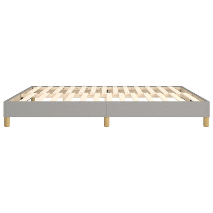 Struttura Letto a Rete a Molle Grigio Chiaro 180x200 cm Tessuto | homemem39