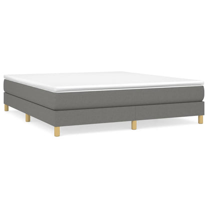 Struttura Letto a Rete a Molle Grigio Scuro 180x200 cm Tessuto | homemem39