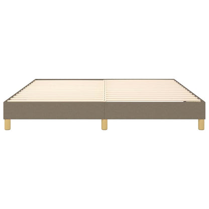 Struttura Letto a Rete a Molle Tortora 180x200 cm in Tessuto
