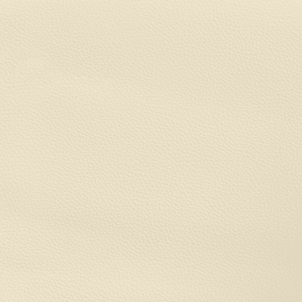 Struttura Letto a Rete a Molle Crema 80x200 cm in Similpelle | homemem39