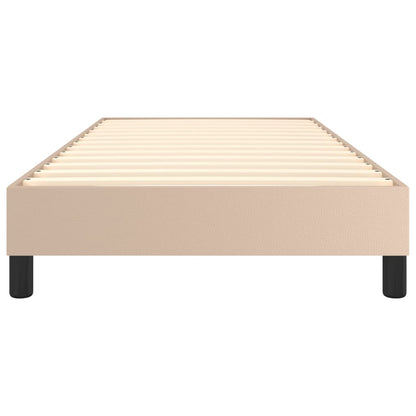 Struttura Letto a Rete a Molle Cappuccino 90x190 cm in Similpelle | homemem39
