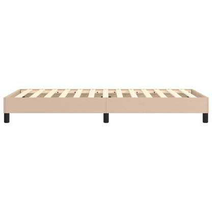 Struttura Letto a Rete a Molle Cappuccino 90x190 cm in Similpelle | homemem39