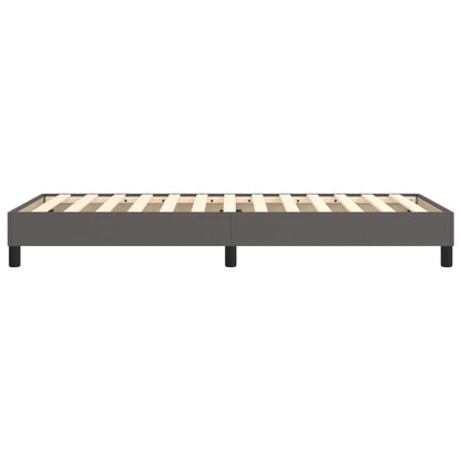 Struttura Letto a Rete a Molle Grigio 90x200 cm in Similpelle | homemem39