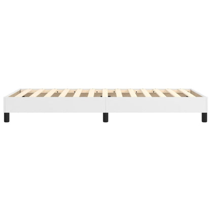 Struttura Letto a Rete a Molle Bianco 100x200 cm in Similpelle | homemem39