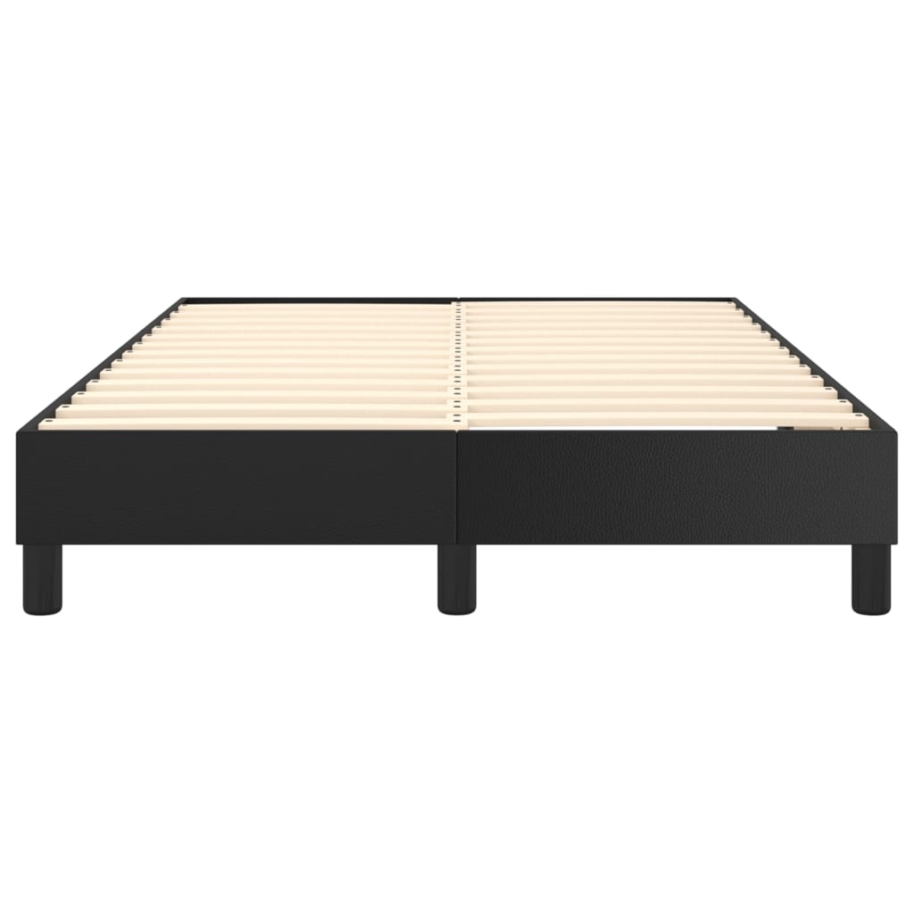 Struttura Letto a Rete a Molle Nero 120x200 cm in Similpelle | homemem39