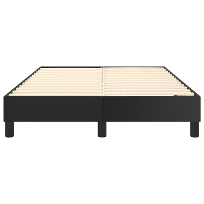 Struttura Letto a Rete a Molle Nero 120x200 cm in Similpelle | homemem39