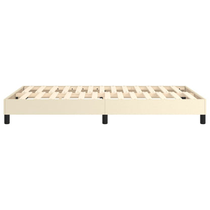 Struttura Letto a Rete a Molle Crema 120x200 cm in Similpelle | homemem39