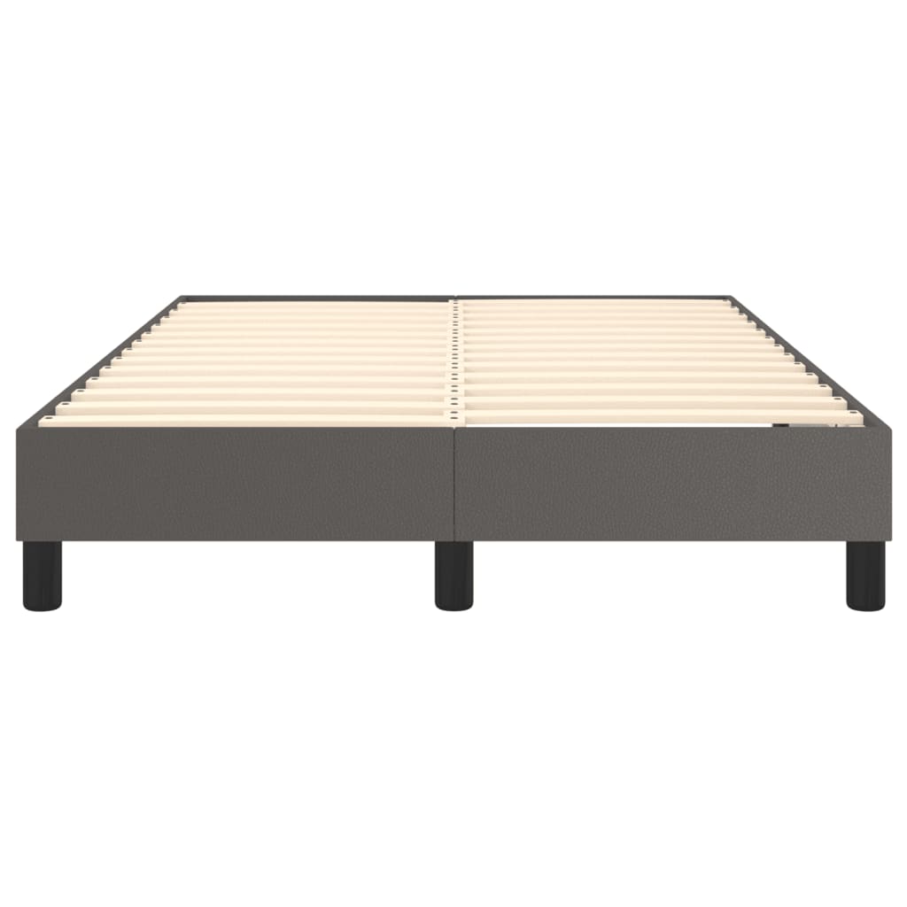 Struttura Letto a Rete a Molle Grigio 120x200 cm in Similpelle | homemem39