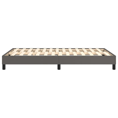Struttura Letto a Rete a Molle Grigio 120x200 cm in Similpelle | homemem39