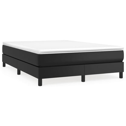 Struttura Letto a Rete a Molle Nero 140x190 cm in Similpelle | homemem39