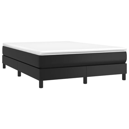 Struttura Letto a Rete a Molle Nero 140x200 cm in Similpelle | homemem39