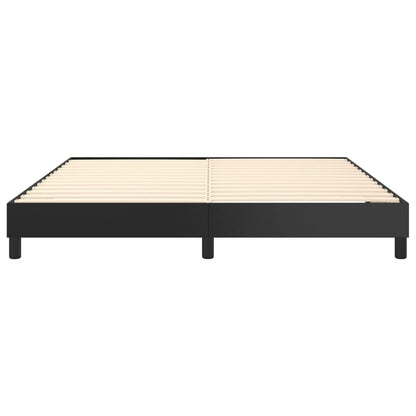 Struttura Letto a Rete a Molle Nero 180x200 cm in Similpelle | homemem39