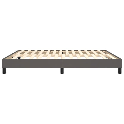 Struttura Letto a Rete a Molle Grigio 180x200 cm in Similpelle | homemem39