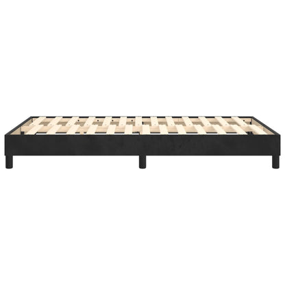 Struttura Letto a Rete a Molle Nero 120x200 cm Velluto | homemem39