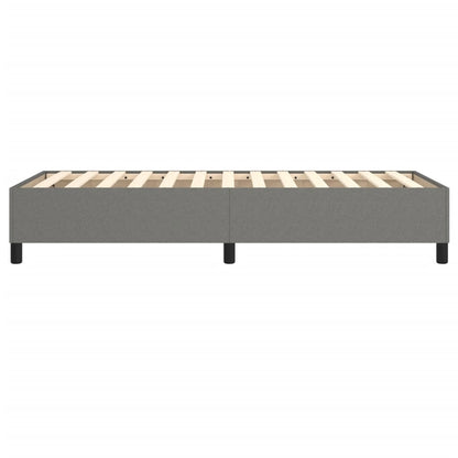 Struttura Letto a Rete a Molle Grigio Scuro 80x200 cm Tessuto | homemem39