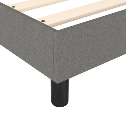 Struttura Letto a Rete a Molle Grigio Scuro 80x200 cm Tessuto | homemem39
