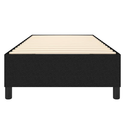 Struttura Letto a Rete a Molle Nero 80x200 cm Tessuto | homemem39